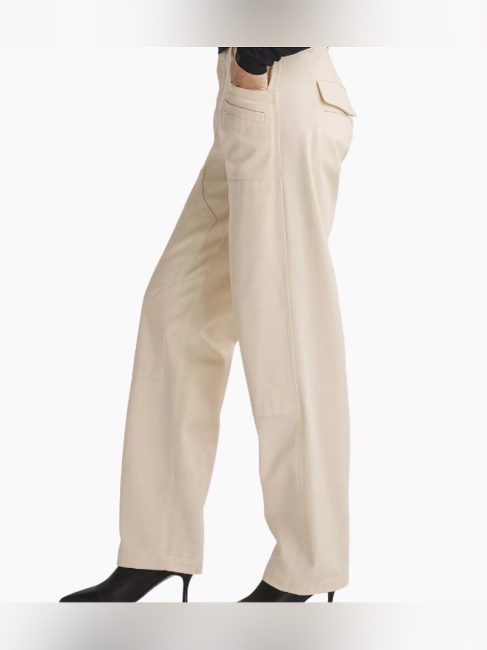 Rag & Bone NWOT Malia Japanese-Twill
Cargo Pants Ivory Size 0 - Picture 3 of 9